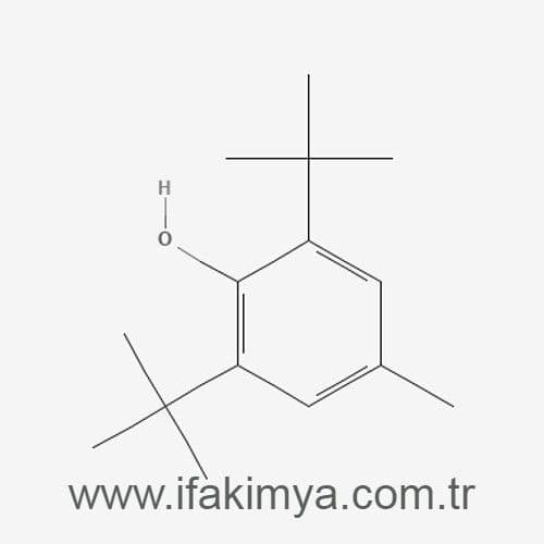 Butil hidroksi toluen (BHT), yağ bazlı ürünlerde oksidasyonu önleyen, gıda ve kozmetik sektörlerinde kullanılan güçlü bir sentetik antioksidan bileşiktir.