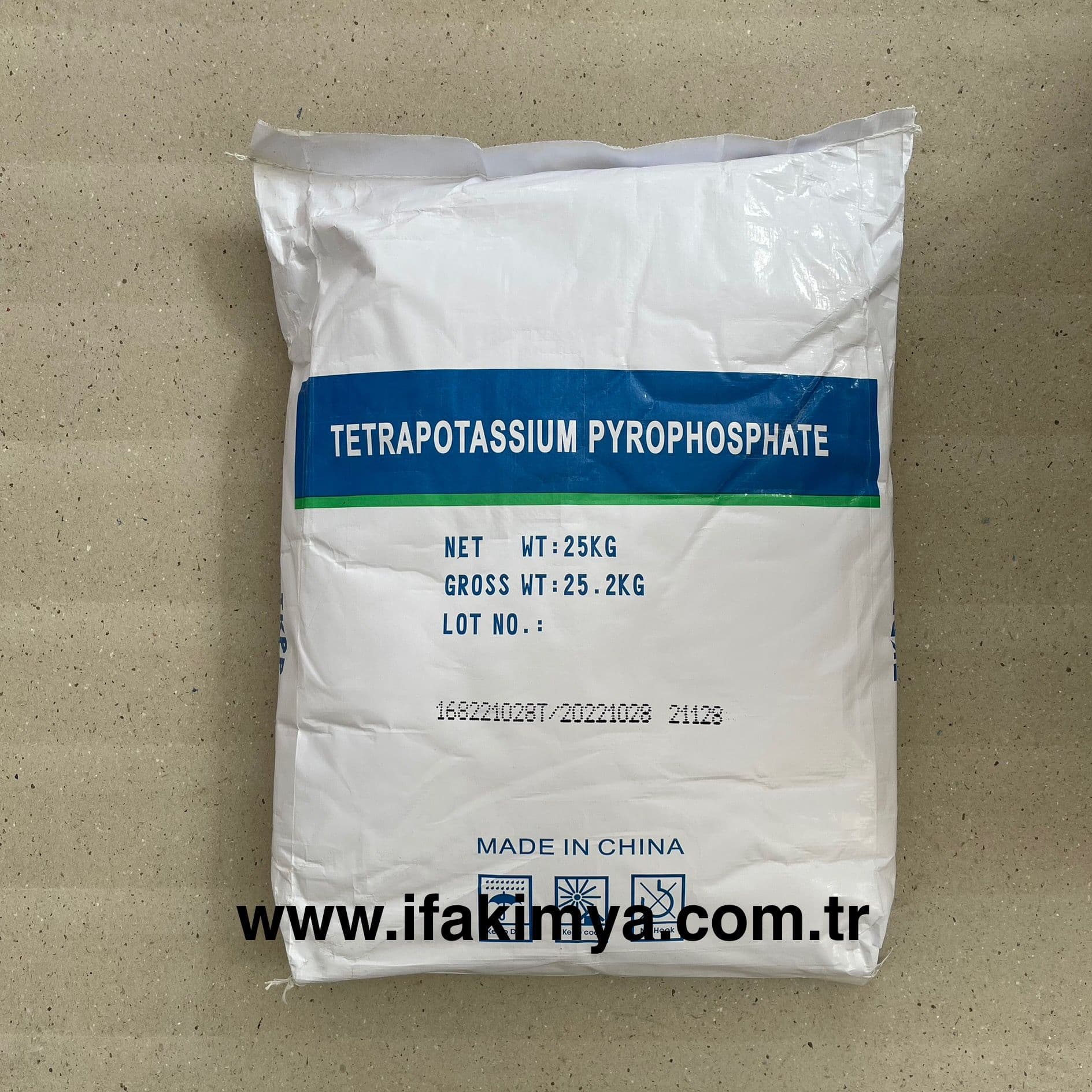 Tetra potasyum pirofosfat, beyaz kristal veya toz formda, suda çözünür, çok yönlü bir potasyum fosfat tuzudur.