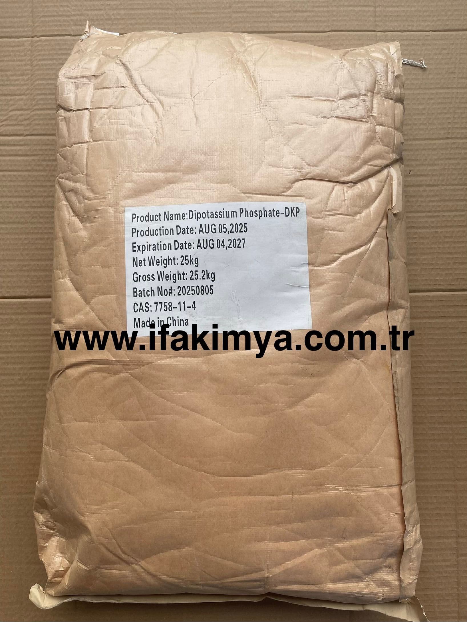 Di Potasyum Fosfat K2HPO4 gıda katkısı pH düzenleyici potasyum ve fosfor kaynağı kimyasal hammadde