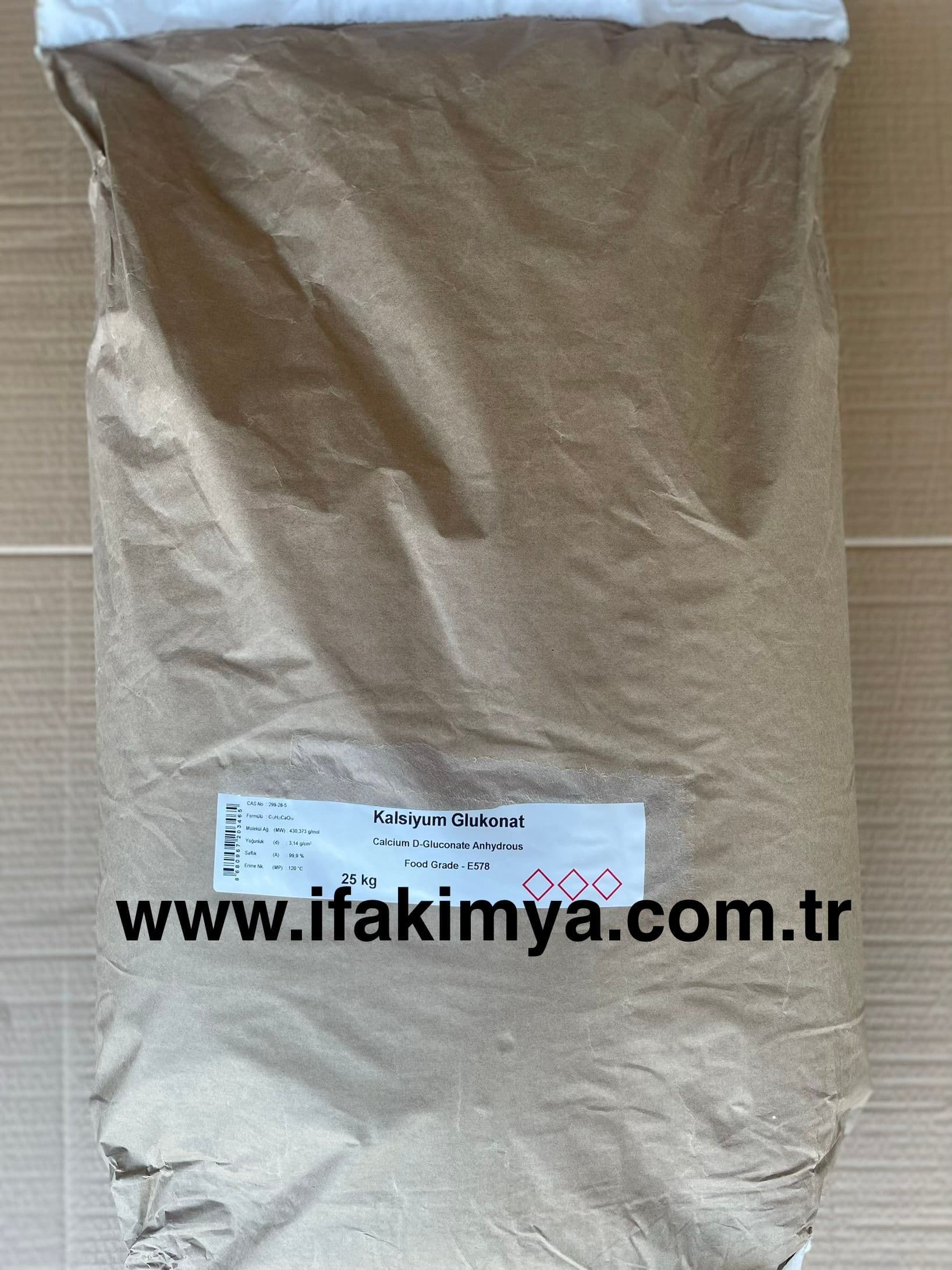 Kalsiyum Glukonat Calcium Gluconate gıda takviyesi farmasötik ürün ve kalsiyum kaynağı hammadde