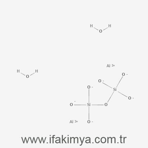 Kalsine kaolen beyaz ince toz formunda alüminyum silikat mineral hammaddesi