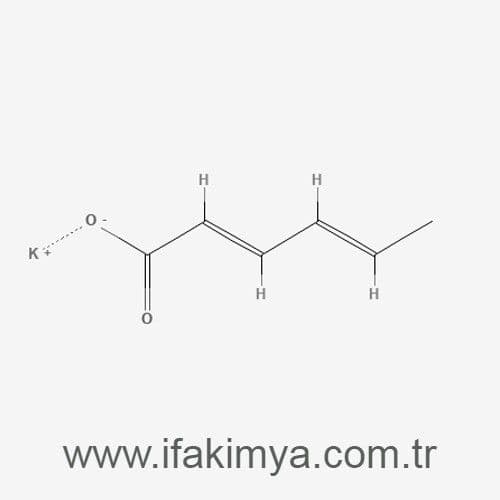 Potasyum sorbat, beyaz granül veya toz formda, gıda ve kozmetik ürünlerinde mikrobiyal büyümeyi önleyen etkili bir koruyucu bileşiktir.