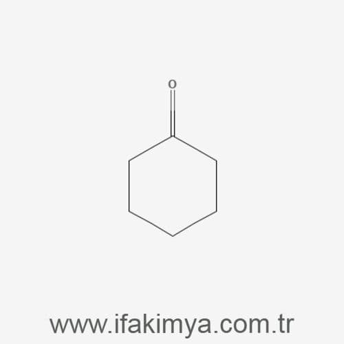 Berrak ve renksiz sıvı formda sikloheksanon solvent kimyasalı