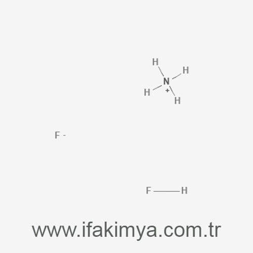 Amonyum biflörür, beyaz kristal yapıda, cam, metal ve seramik yüzeylerin temizlenmesinde kullanılan güçlü bir florür bileşiğidir.