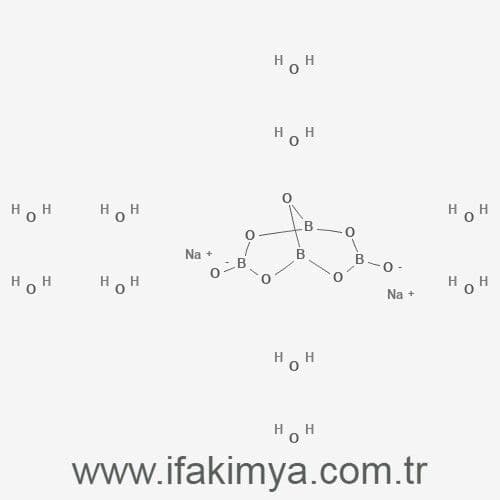 Boraks, beyaz kristal formda, çok yönlü kullanıma sahip doğal bir sodyum borat mineralidir.